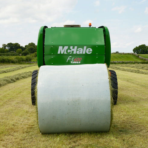 Round baler - F5600 Plus - McHale Engineering Ltd. - fixed chamber