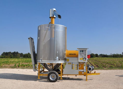 Grain dryer - CPT series - MECMAR S.p.A. - cereal / corn / rice