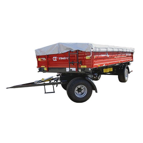 Dump trailer - T940/1  - Metal-Fach Sp. z o.o. - mounted / 2-axle / grain