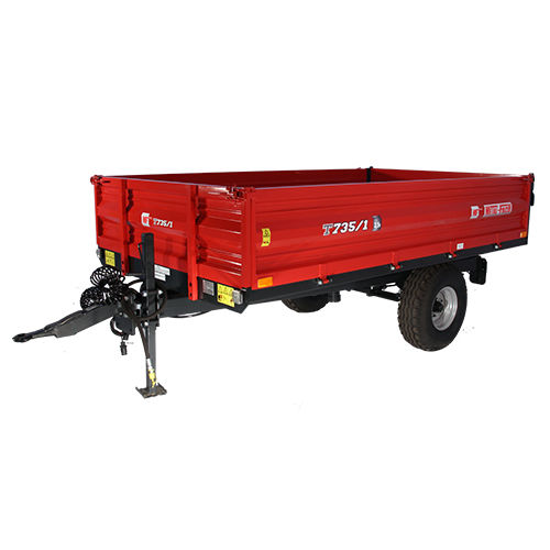 Remorque à ridelles rabattables T735A