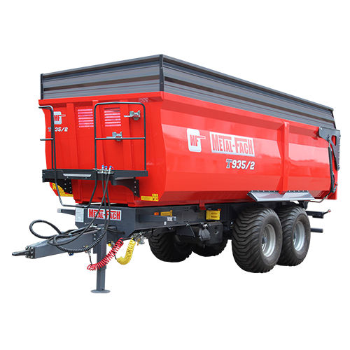 Dump trailer - T935/2  - Metal-Fach Sp. z o.o. - mounted / 2-axle / grain