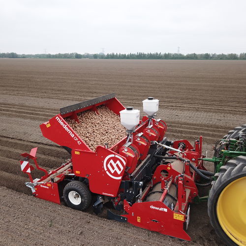 4-row bed former - SC Compact - Dewulf Group - for vegetables