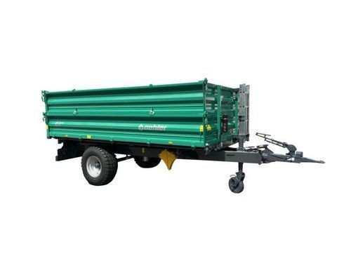 Dump trailer - OL EDK 65 ECO PLUS - Oehler Maschinen Fahrzeugbau GmbH - single-axle / agricultural / 3-way