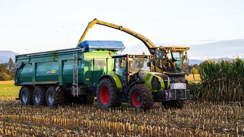 Dump trailer - OL TMK 340 - Oehler Maschinen Fahrzeugbau GmbH - 3-axle / agricultural / forestry