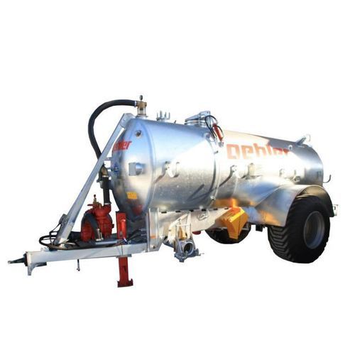 Single-axle slurry tanker - VKE 87 - Oehler Maschinen Fahrzeugbau GmbH - vacuum