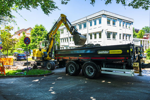 Tipping trailer - OL TDK 180 NHR - Oehler Maschinen Fahrzeugbau GmbH - 2-axle / agricultural / 18 ton