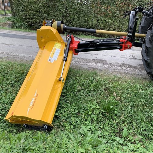 Rear-mount mulcher - VULCANIC series - ORSI GROUP SRL - offset / hammer / knife