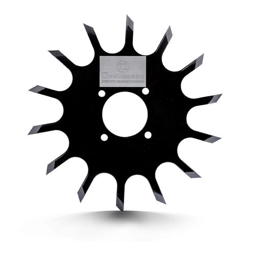 Notched disc blade Osmundson Mfg. Co. for seed drills / universal