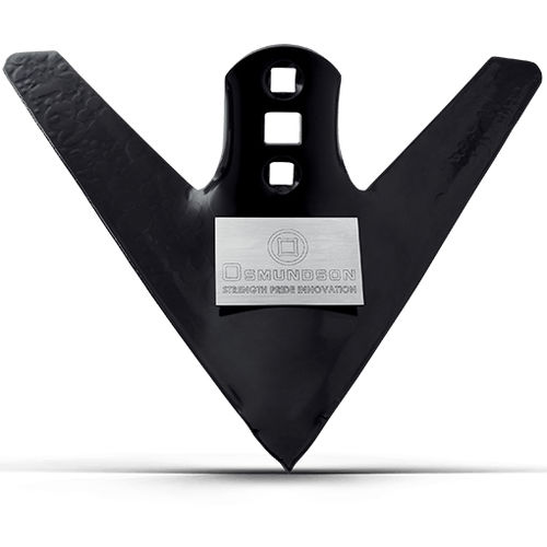 Triangular share - 14LC50° - Osmundson Mfg. Co. - for cultivators / universal / compatible for John Deere