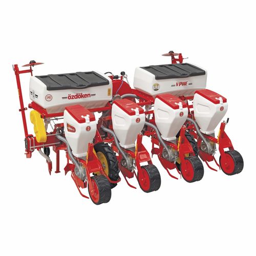 Pneumatic precision seed drill - VPHE series - OZDOKEN A.S. - disc / 6-rows / 4-row