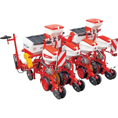 Pneumatic precision seed drill - VPHE-D series - OZDOKEN A.S. - disc / 12-row / tractor-mounted