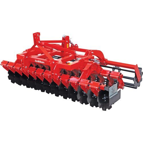 Mounted disc cultivator - TDG-M series - OZDOKEN A.S. - 1-section / with roller / 3-point hitch