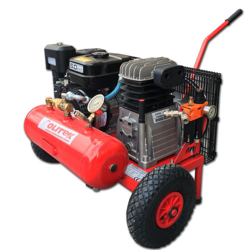 Air compressor - Olitek 400 - Imbriano srl - mobile / gasoline engine / pneumatic