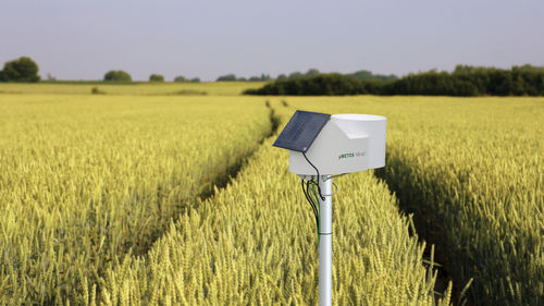 Weather station with data logger - µMETOS series - Pessl Instruments GmbH - battery-powered