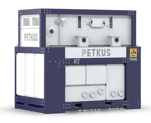 Grain pre-cleaner - A series - PETKUS Technologie GmbH - seed / vibrating mesh / with aspirator