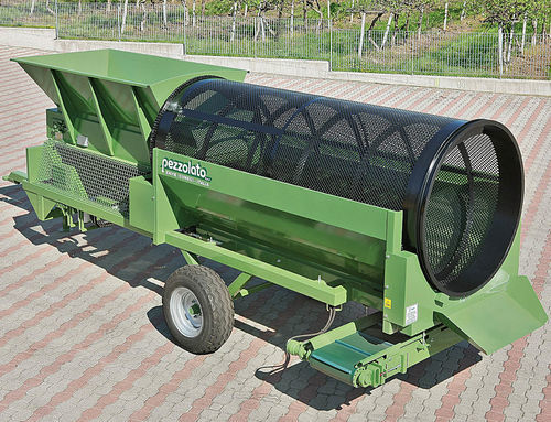 Drum screen - L 3000 MINI - PEZZOLATO Officine Costruzioni Meccaniche S.p.A. - screw / rotary / fine