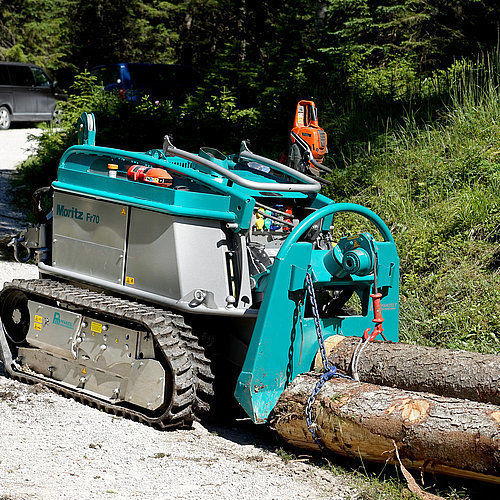 Forestry tractor - Moritz Fr70 - Pfanzelt Maschinenbau GmbH - mechanical transmission / 4-cylinder / tracked