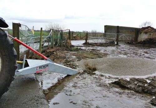 Horizontal slurry mixer - B-Mix 50 - PICHON - PTO-driven / hydraulic