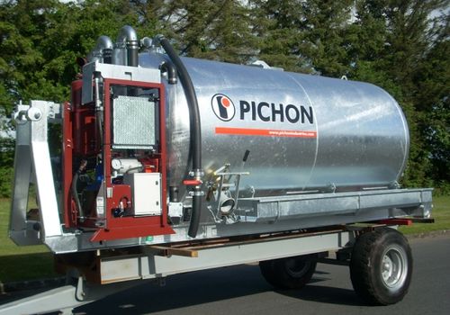 Fuel tank - PICHON - horizontal / steel