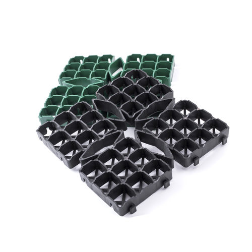 Plastic floor panel - Grass Saver Raster - Poliext CSÖVEK Kft. - for turf