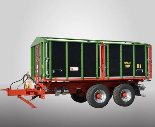 Tipping trailer - T683P - Pronar Sp. z o.o. - 2-axle / agricultural / 10 t ... 20 t