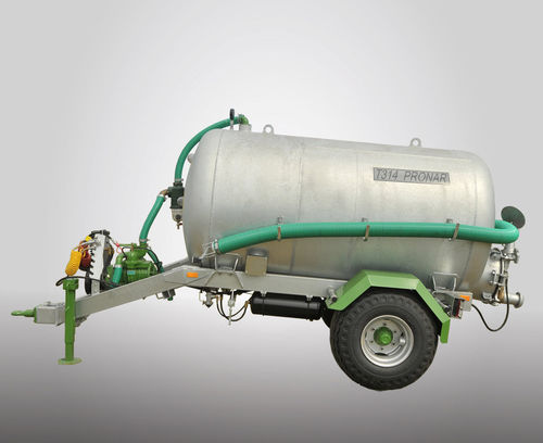 Single-axle slurry tanker - T Series - Pronar Sp. z o.o. - pressure