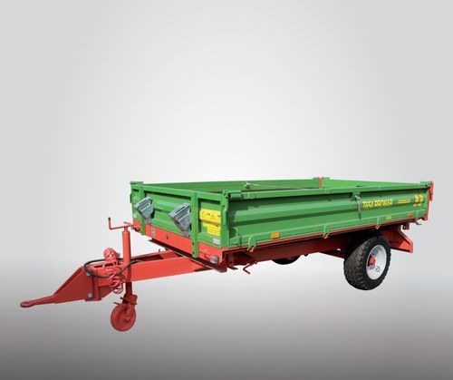 Drop-side trailer - T654 - Pronar Sp. z o.o. - tipping / single-axle / agricultural