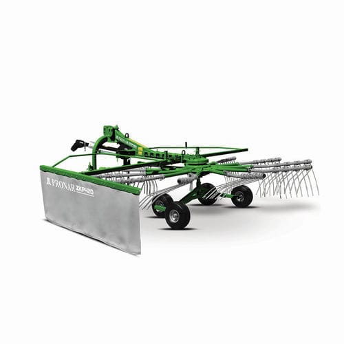 Rotary rake - ZKP420 - Pronar Sp. z o.o. - side delivery / single-rotor