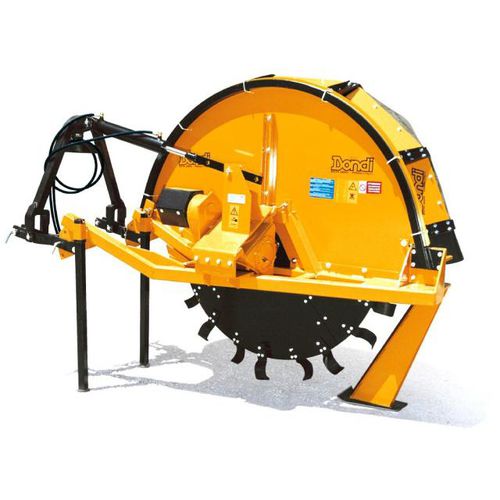 Single-wheel ditch cleaner - DONDIDRENAG - Quivogne