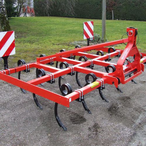 Mounted stubble cultivator - C25/C30 series - Quivogne - folding / 3-point hitch / fixed