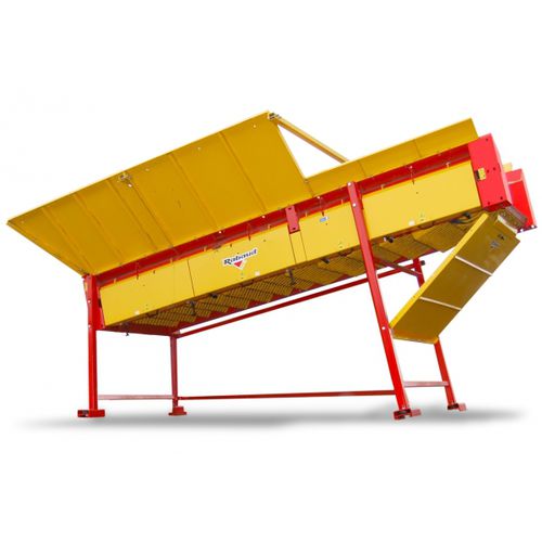 Rotary screen - XYLOCRIBLE M series - RABAUD - mechanical / horizontal
