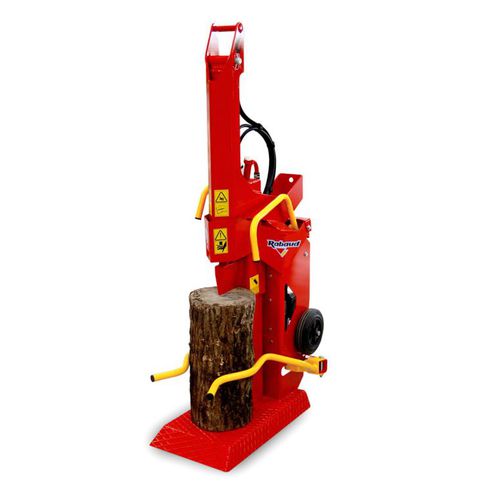 Electric log splitter - LOISIR TB series - RABAUD - vertical / wheeled / automatic