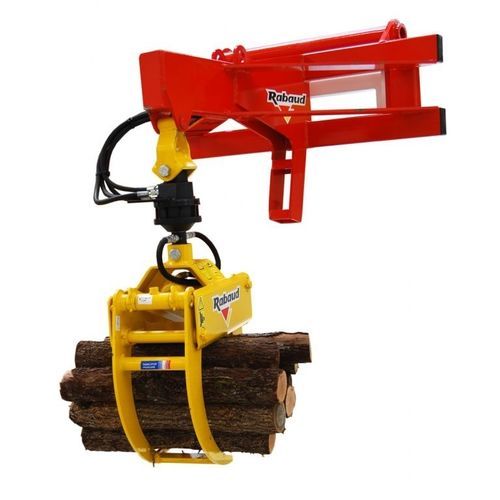 Loader cutting grapple - XYLOGRIP series - RABAUD - for cranes / telescopic