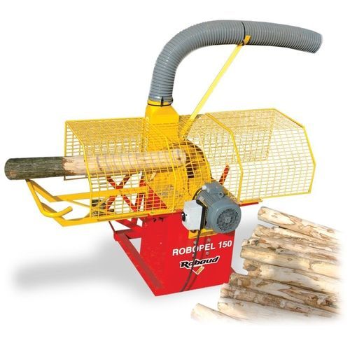 Rosser head debarker - ROBOPEL 150 - RABAUD - for posts / forestry