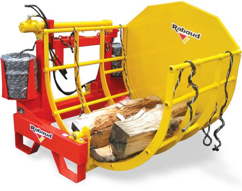 Tractor-mounted bundling machine - FAGOMATIC BU PRO - RABAUD - log / PTO-driven