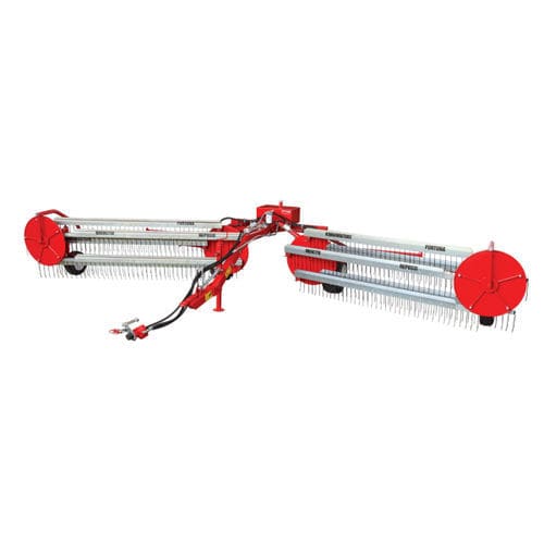 Rotary rake - 6000/10C BIG - Repossi macchine agricole s.r.l. - side delivery