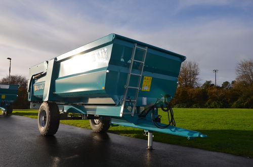 Dump trailer - ROLLFARM 5023 - Rolland - mounted / single-axle / agricultural