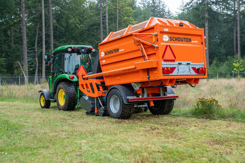 Trailer-mount mower - PANDA P1404 - Schouten Machines B.V. - towed / flail / chain