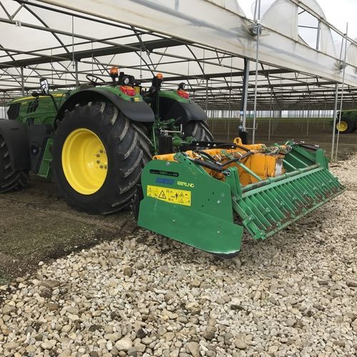 Greenhouse spading machine - 150.200 SERIES - SELVATICI srl - PTO-driven / tractor-mounted