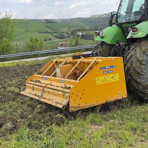 PTO-driven spading machine - 220,250 SERIES - SELVATICI srl - tractor-mounted