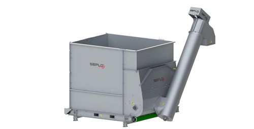 Big bale bunker with dispensing - Sieplo SB Silage bunker - Sieplo BV