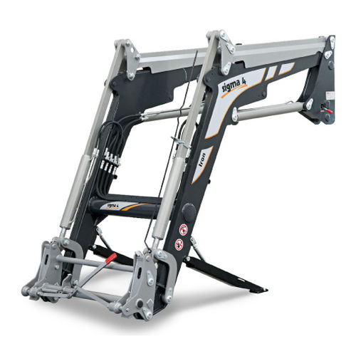 Selfleveling front loader IRON SIGMA 4 S.p.A. for compact tractors
