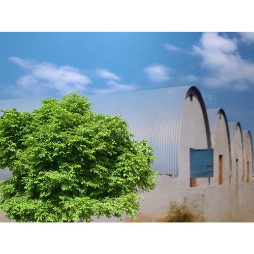 Multi-use storage tunnel - SILOS Spain - modular / galvanized