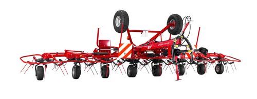 Towed rotary tedder - SPIDER R 815|8 T - SIP STROJNA INDUSTRIJA d.d. - folding / with gauge wheels