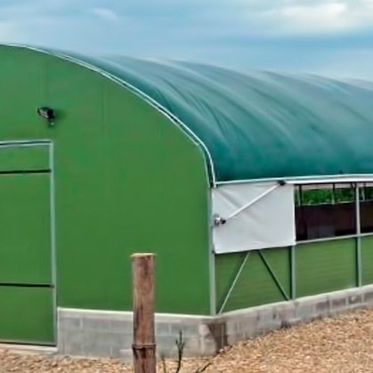 Hay storage building - SOTRABAT - SOTRAFA, S.A. - modular / temporary