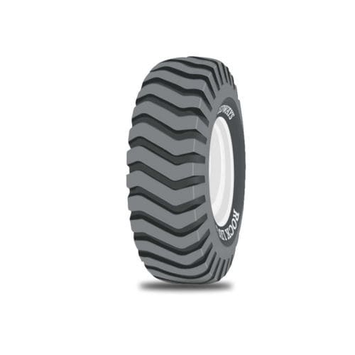 Tractor tire - ROCK LUG - Speedways Rubber Company - solid wheel / self-cleaning