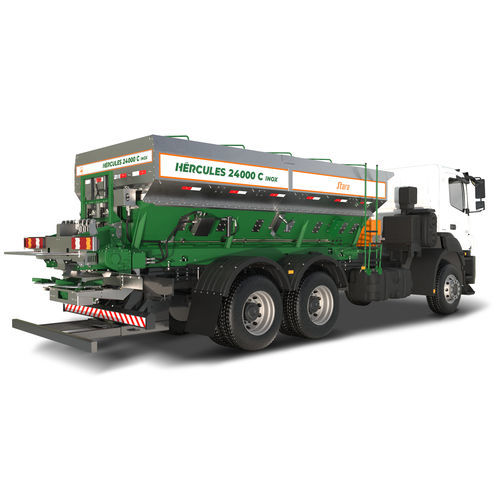 Mounted fertilizer spreader - HÉRCULES 24000 C - STARA S.A. - Indústria de Implementos Agrícolas - dry / double-disc / lime