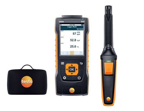 Air analyzer - T-440 - STEP Systems GmbH - CO2 / temperature / gas