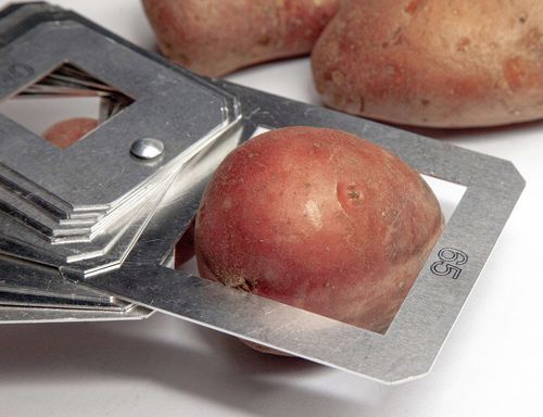 Potato sorting gauge - 45018 - STEP Systems GmbH - aluminum / square