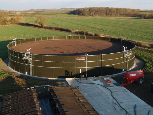 Slurry tank - 2514 - Storth Ltd. - multi-purpose / vertical / steel